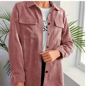 Ci Sono Outerwear Corduroy Shacket